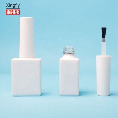 লেপ10ml নখ পোলিশ বোতল টেকসই গ্লাস নখ পোলিশ বোতল